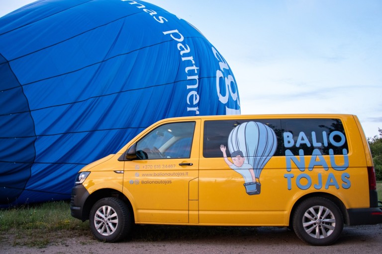 Balionautojas Kazlų Rūdoje