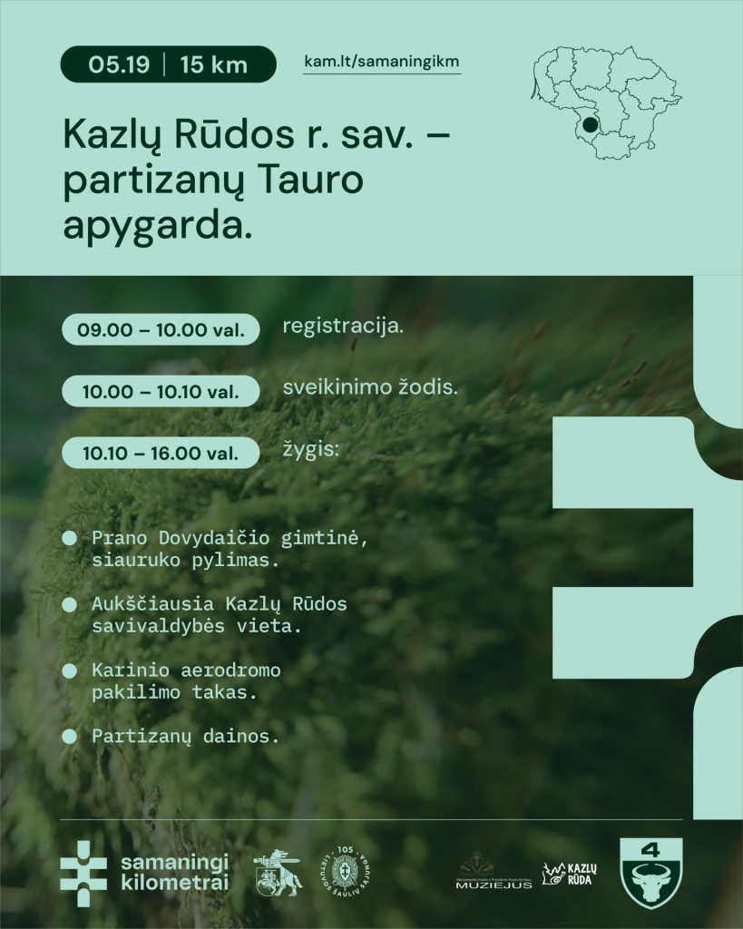 Samaningi kilometrai – 5 žygiai laisvės kovoms atminti
