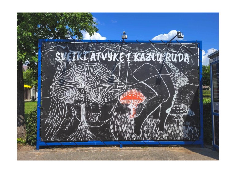 Meno galerija taksofono būdelėje