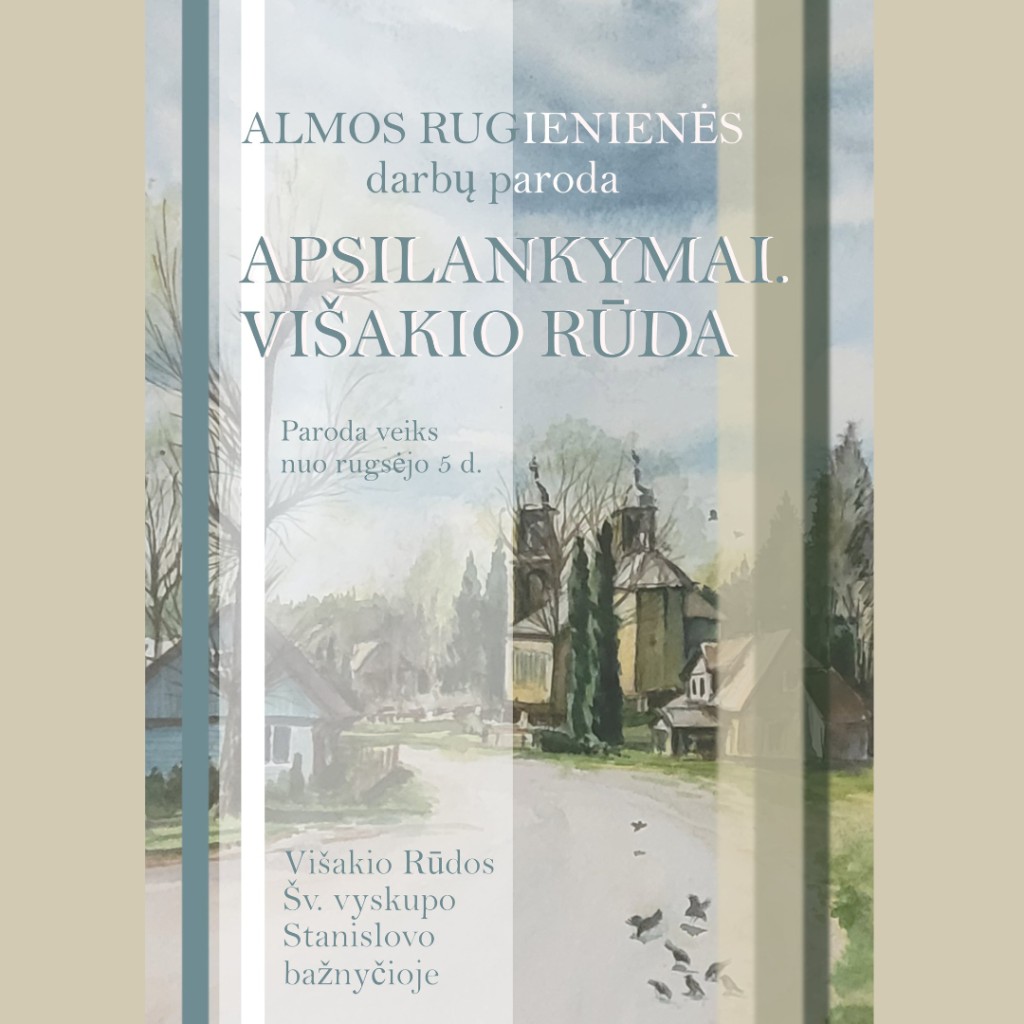 Almos Rugienienės darbų paroda