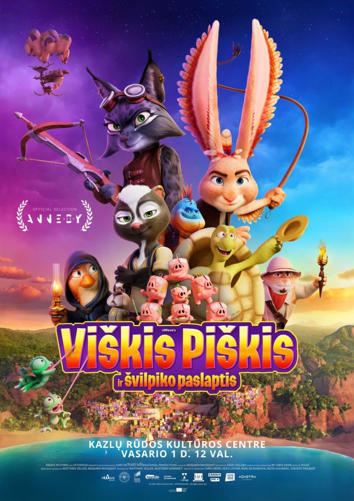 Animacinis filmas „Viškis Piškis ir švilpiko paslaptis“