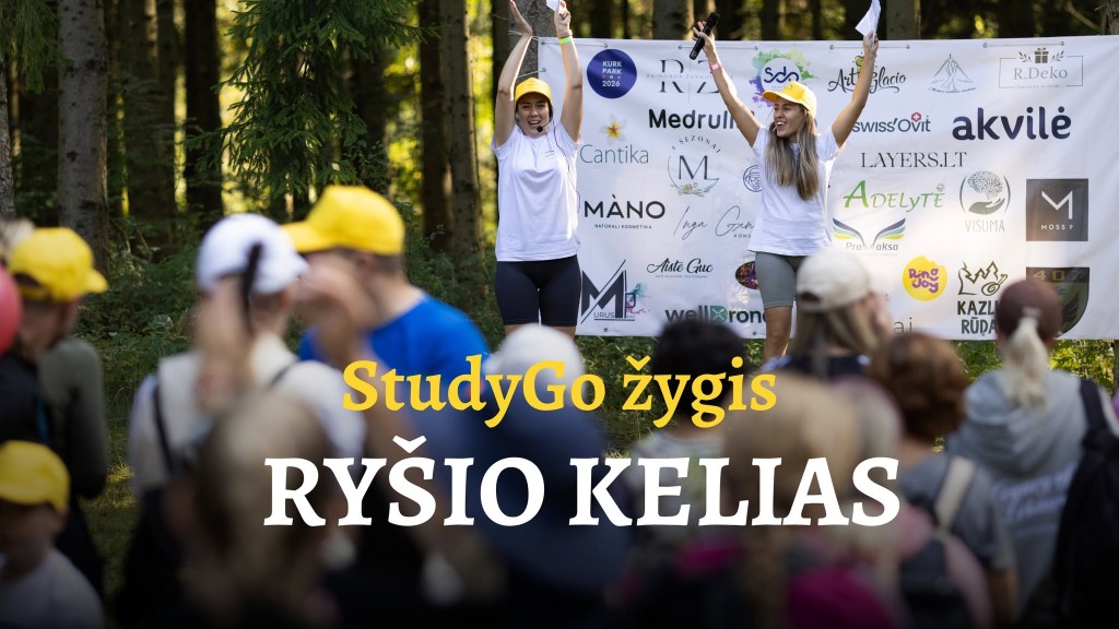 StudyGo žygis „RYŠIO KELIAS”