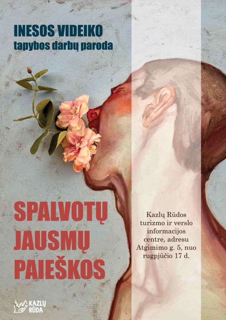 Inesos Videiko tapybos darbų paroda SPALVOTŲ JAUSMŲ PAIEŠKOS